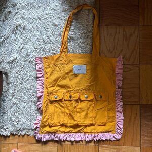 KkCo Utlity Tote in Orange/Pink